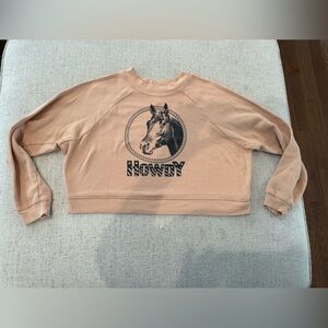 Howdy Horse light  Sweatshirt